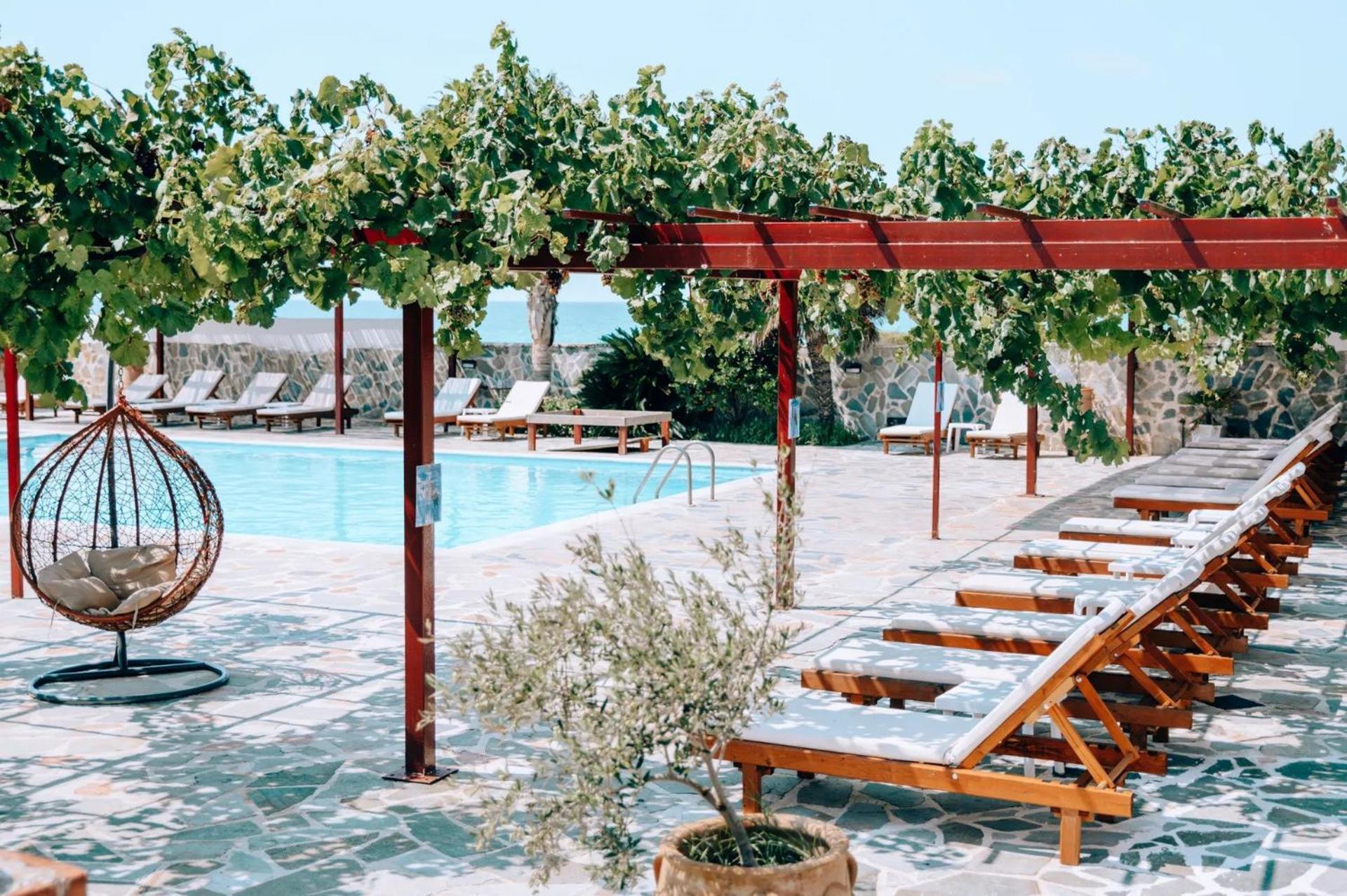 Poseidon Beach Hotel Kastrosikia Exteriér fotografie